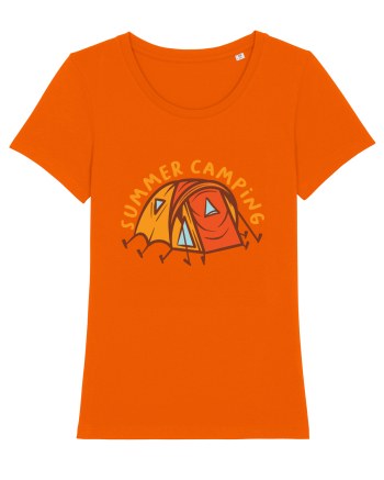 Summer Camping Bright Orange