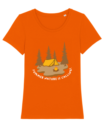 Summer Nature is Calling Bright Orange