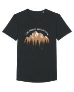The Forest are Calling Tricou mânecă scurtă guler larg Bărbat Skater