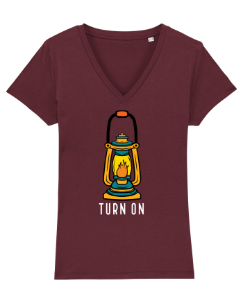 Turn On Burgundy