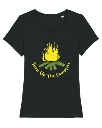 Turn Up the Campfire Black