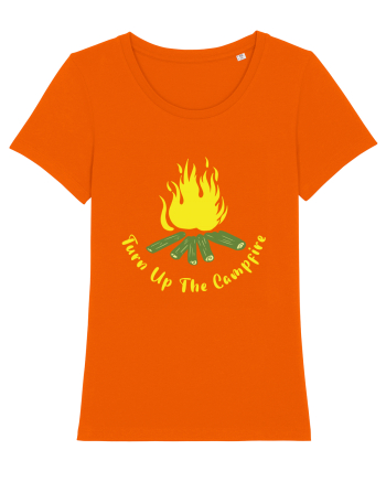 Turn Up the Campfire Bright Orange