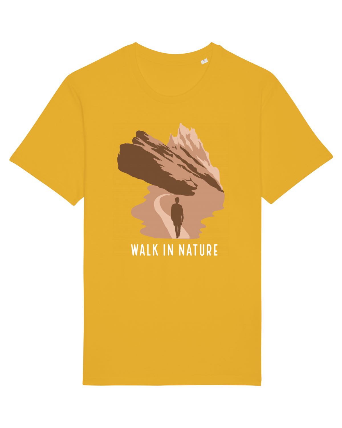 Tricou mânecă scurtă Unisex Rocker Spectra Yellow