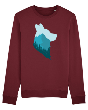 Sky Above, Earth Below, Peace Within! Burgundy