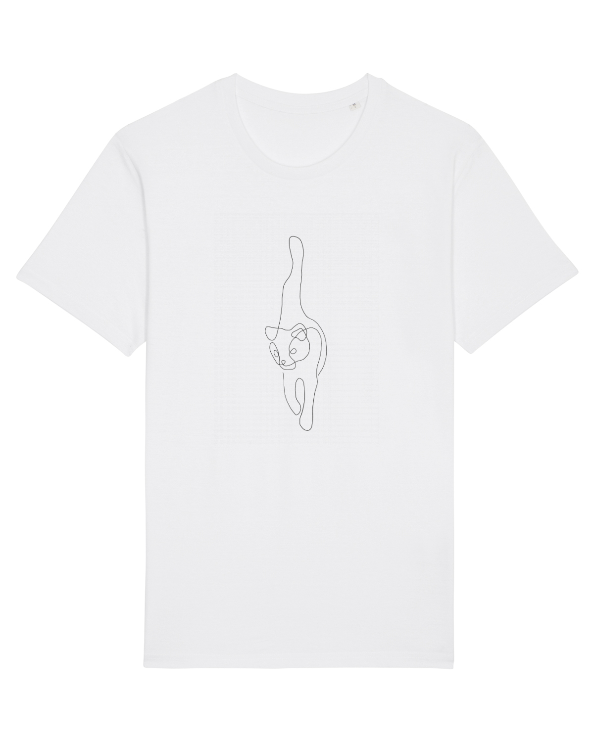 Tricou mânecă scurtă Unisex Rocker White