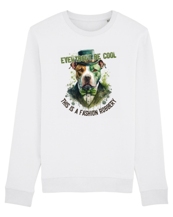 cu atitudine irlandeză - Everybody be cool this is a fashion robbery White