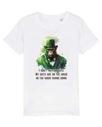 cu atitudine irlandeză - I do not pay for suits White