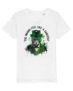 cu atitudine irlandeză - You wanna feel like a gangsta Tricou mânecă scurtă  Copii Mini Creator