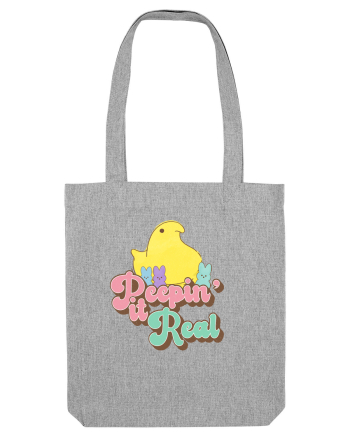 Peepin'It Real Heather Grey