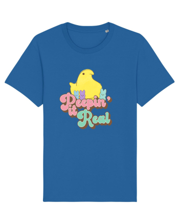 Peepin'It Real Royal Blue