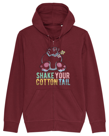 Shake Your Cotton Tail Burgundy