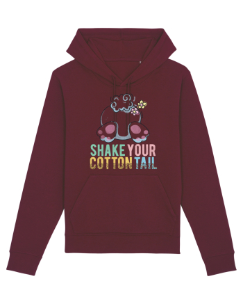 Shake Your Cotton Tail Burgundy
