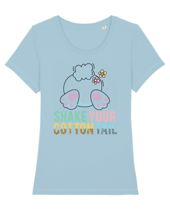 Shake Your Cotton Tail Sky Blue