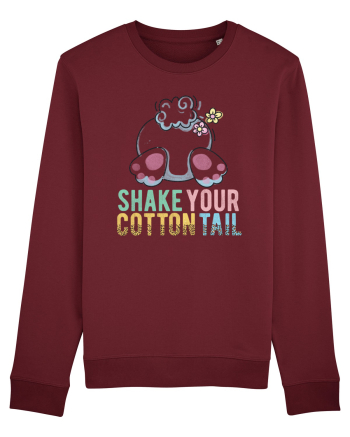 Shake Your Cotton Tail Burgundy