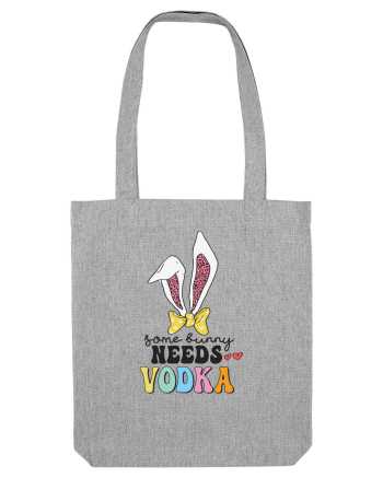 Some Bunny Needs Vodka Heather Grey