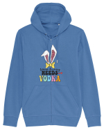 Some Bunny Needs Vodka Hanorac cu fermoar Unisex Connector
