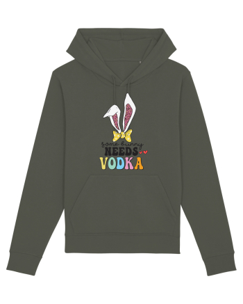 Some Bunny Needs Vodka Khaki