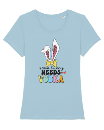 Some Bunny Needs Vodka Sky Blue