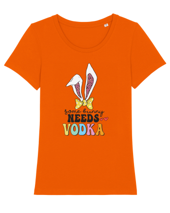 Some Bunny Needs Vodka Bright Orange