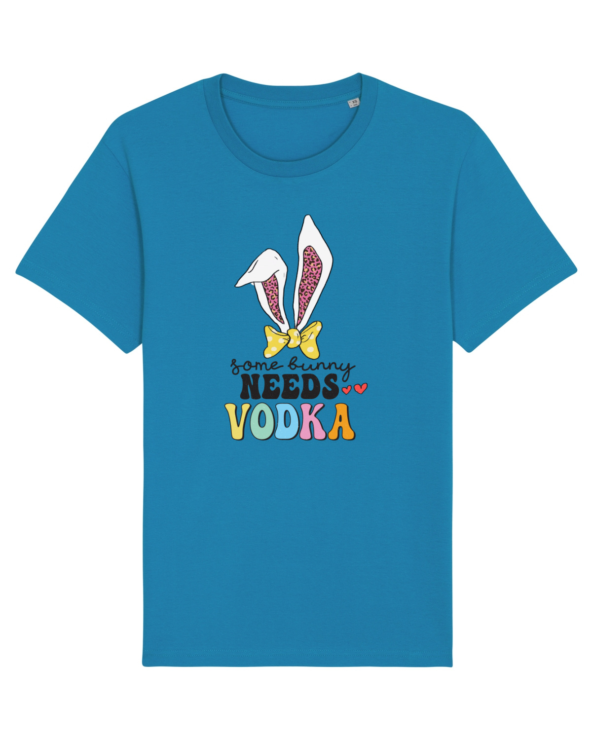 Tricou mânecă scurtă Unisex Rocker Azur
