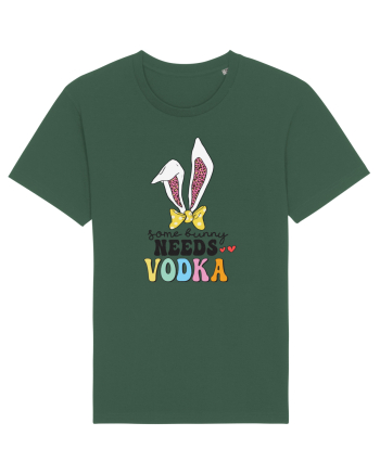 Some Bunny Needs Vodka Bottle Green