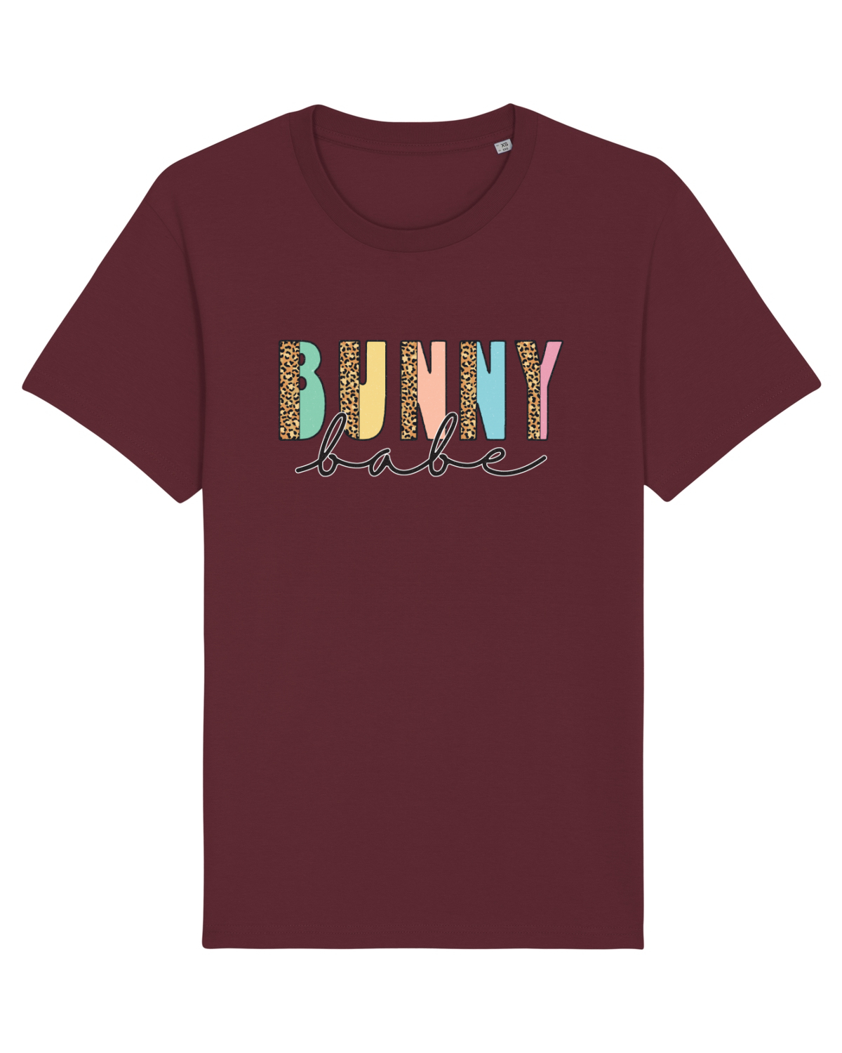 Tricou mânecă scurtă Unisex Rocker Burgundy