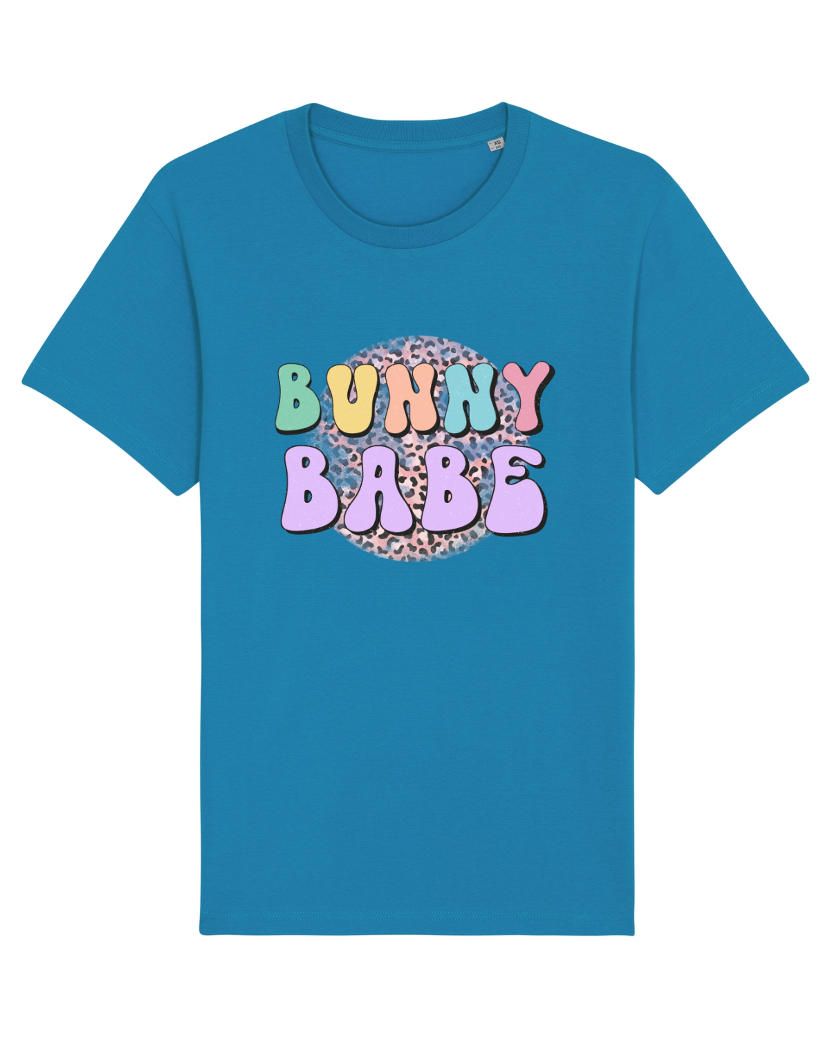 Tricou mânecă scurtă Unisex Rocker Azur
