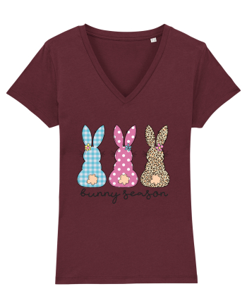Bunny Season Burgundy
