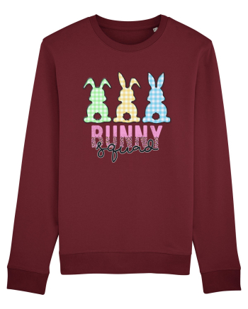 Bunny Squad Burgundy