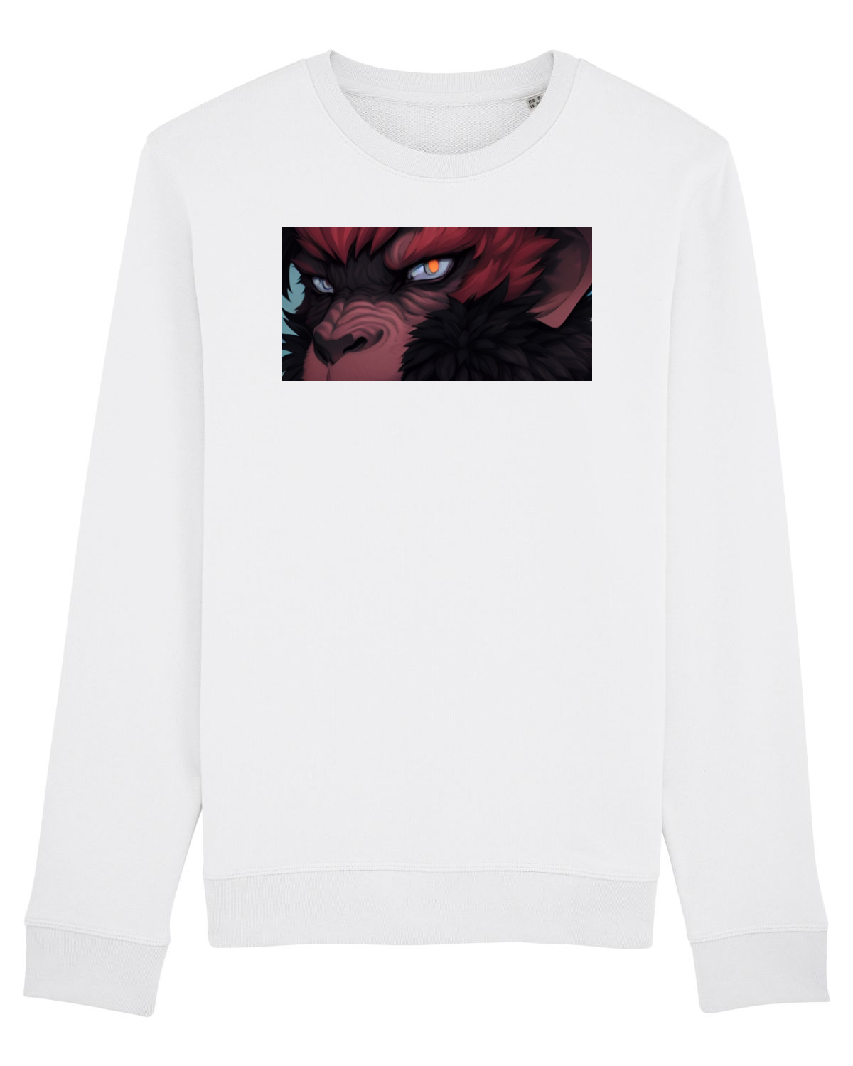 Bluză mânecă lungă Unisex Rise White
