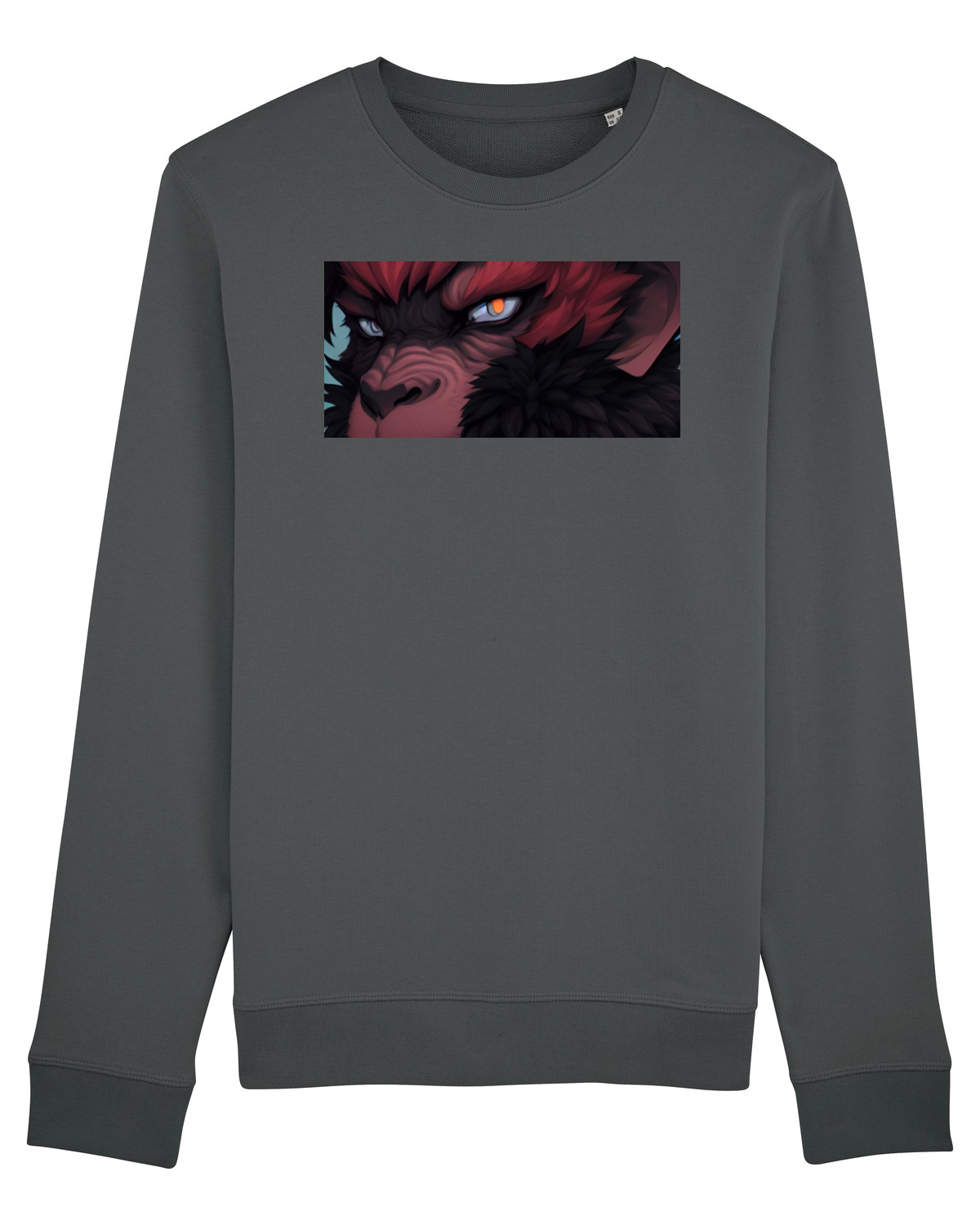 Bluză mânecă lungă Unisex Rise Anthracite