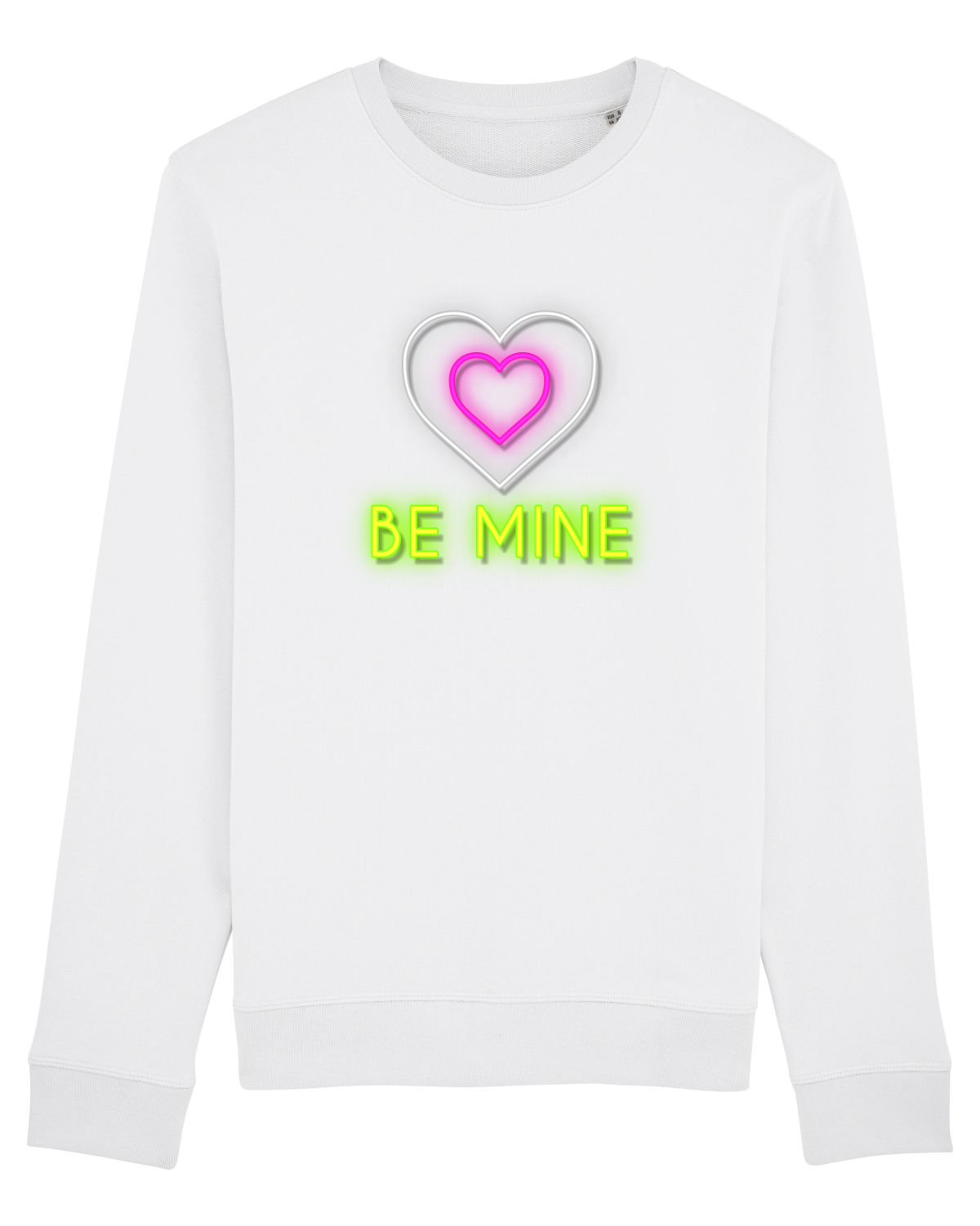 Bluză mânecă lungă Unisex Rise White