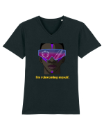 I m reinventing myself2 Tricou mânecă scurtă guler V Bărbat Presenter
