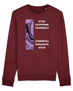 Stop Stopping Yourself2 Bluză mânecă lungă Unisex Rise
