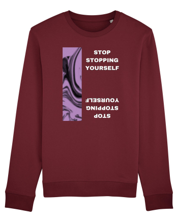 Stop Stopping Yourself2 Burgundy