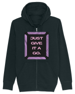 Just Give It A Go2 Hanorac cu fermoar Unisex Connector