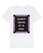 Just Give It A Go2 Tricou mânecă scurtă  Copii Mini Creator