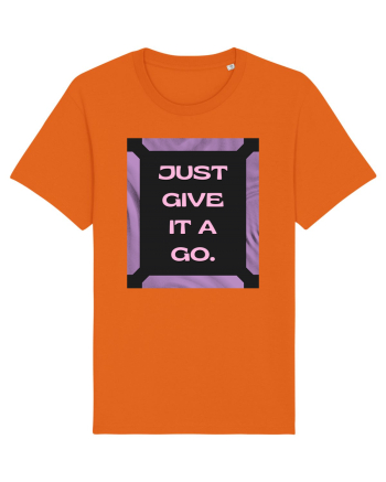 Just Give It A Go2 Bright Orange