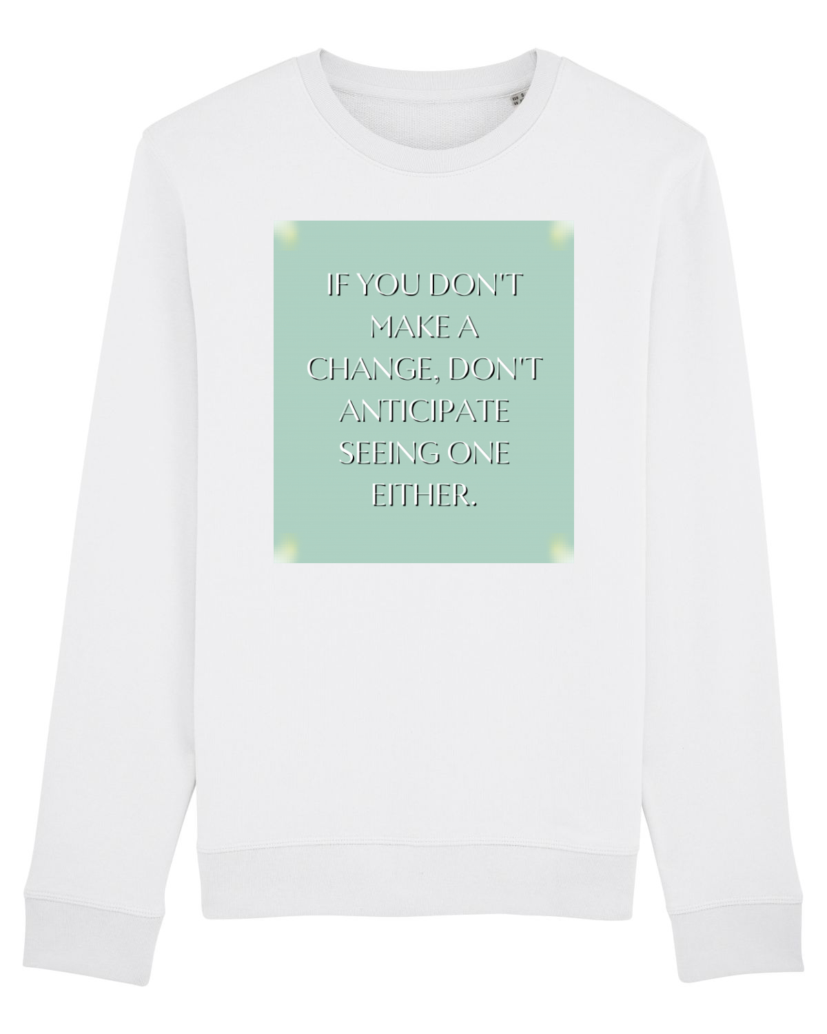 Bluză mânecă lungă Unisex Rise White