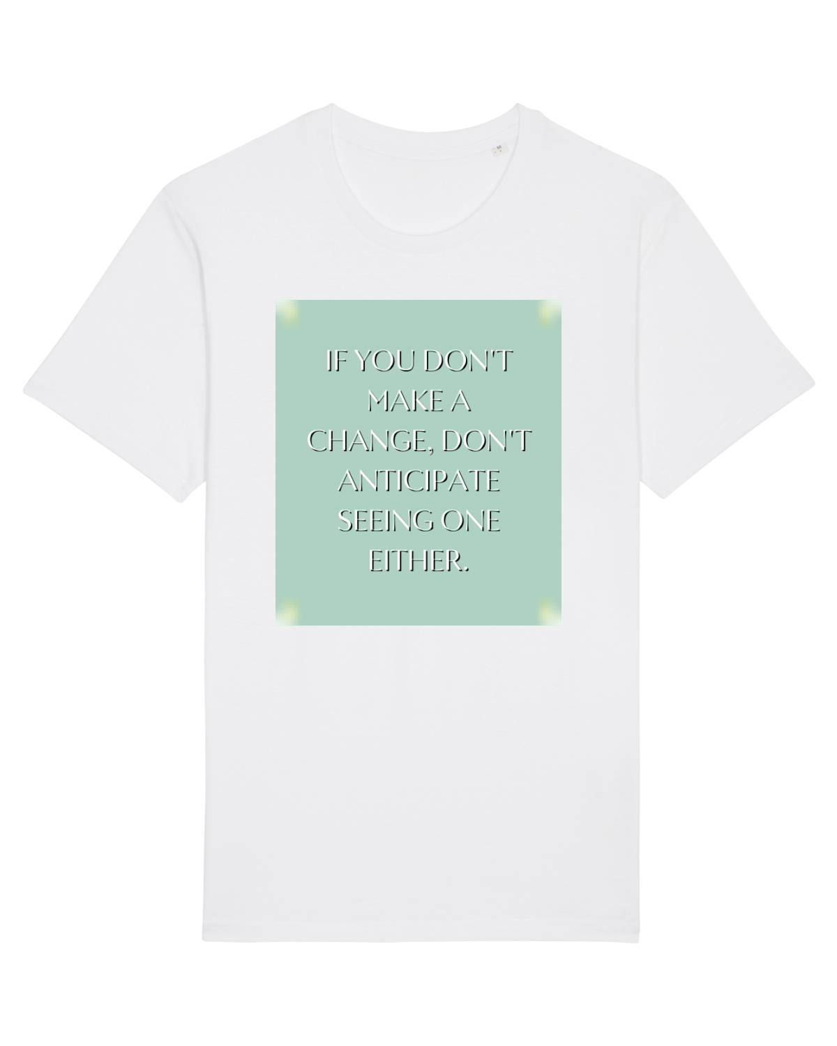Tricou mânecă scurtă Unisex Rocker White