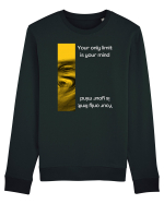 your only limit is your mind Bluză mânecă lungă Unisex Rise