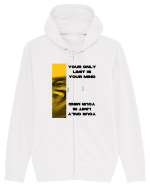 your only  limit is your mind Hanorac cu fermoar Unisex Connector