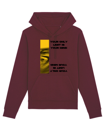 your only  limit is your mind Burgundy