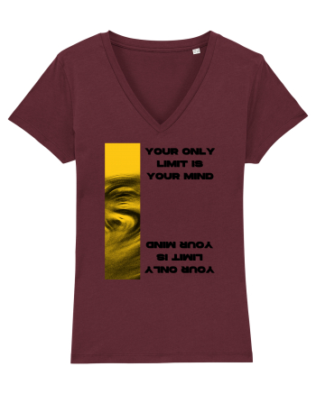 your only  limit is your mind Burgundy