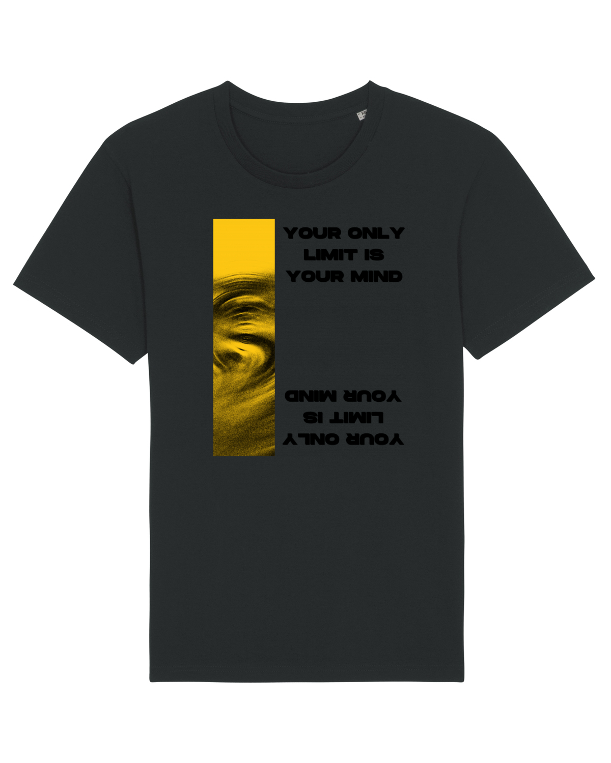 Tricou mânecă scurtă Unisex Rocker Black