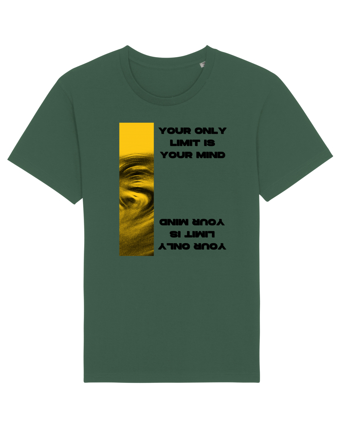 Tricou mânecă scurtă Unisex Rocker Bottle Green
