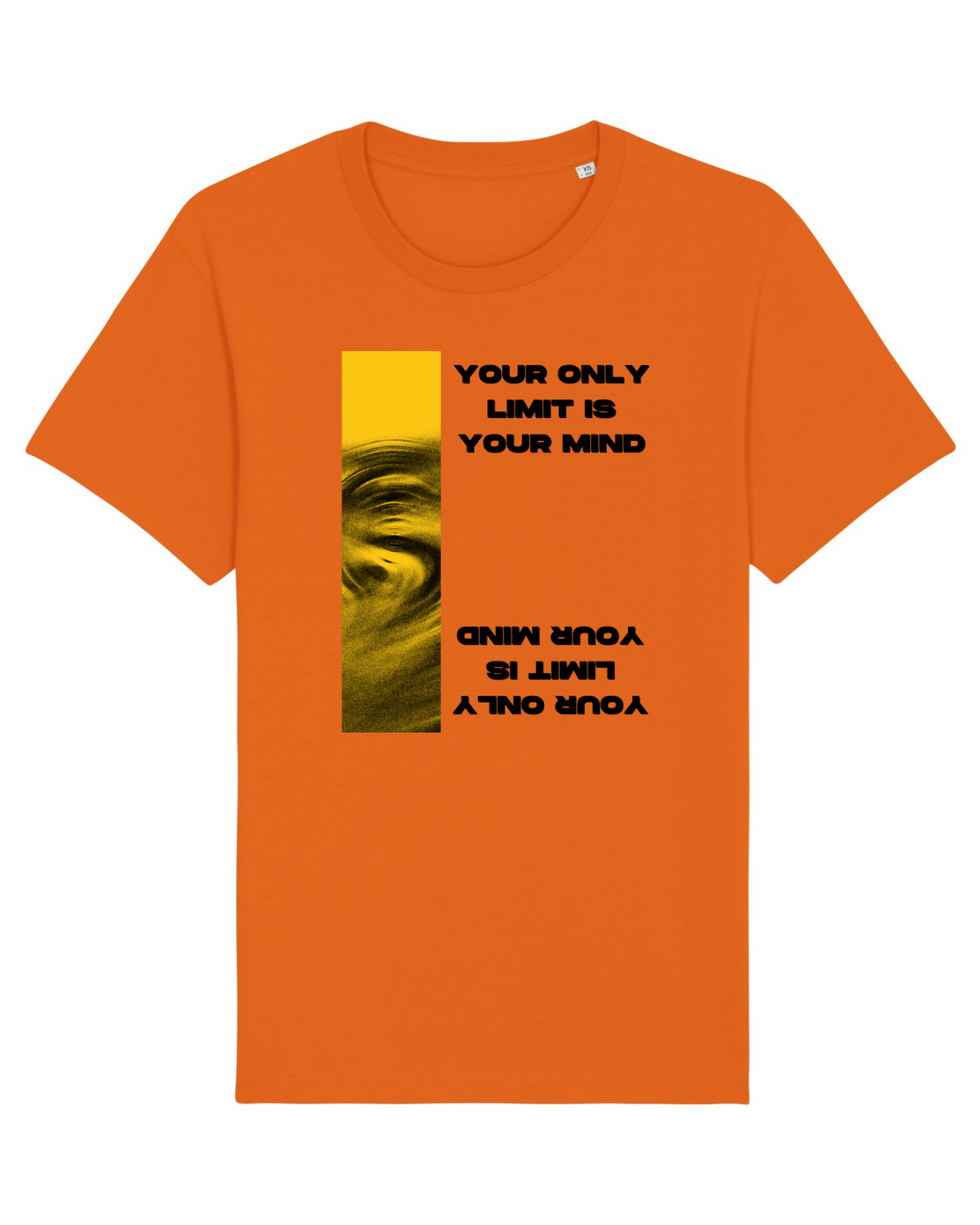 Tricou mânecă scurtă Unisex Rocker Bright Orange
