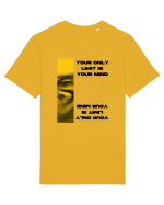 your only  limit is your mind Tricou mânecă scurtă Unisex Rocker