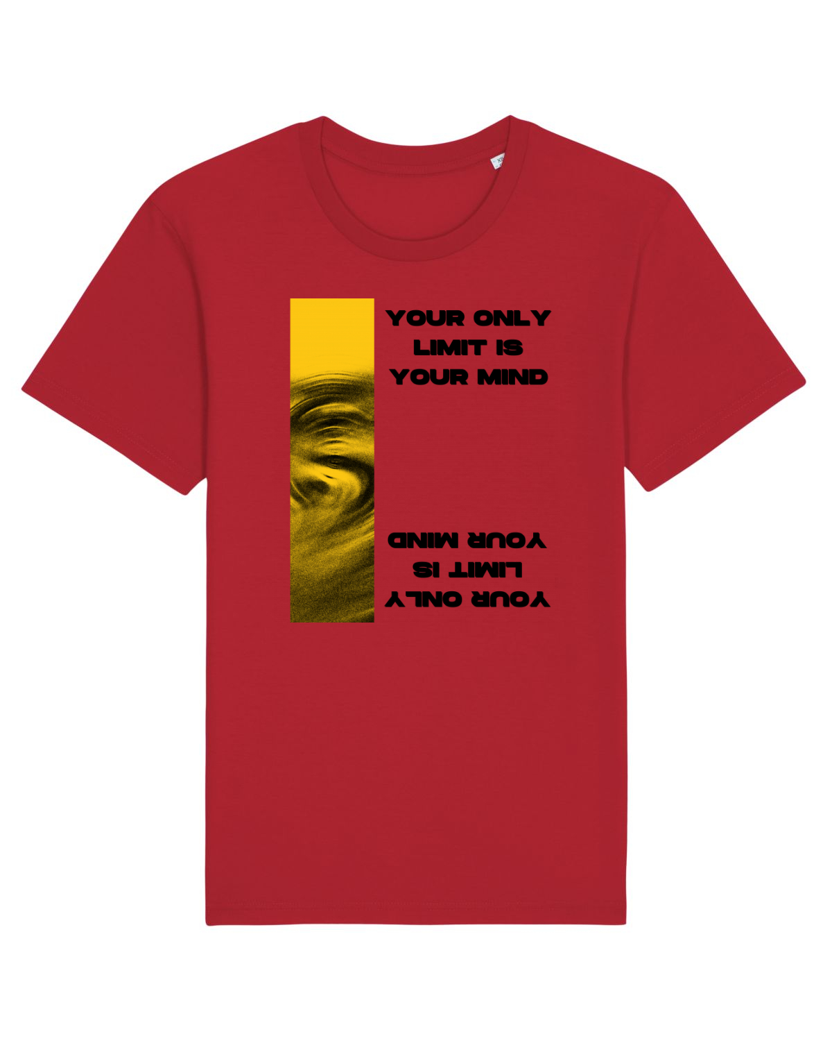 Tricou mânecă scurtă Unisex Rocker Red