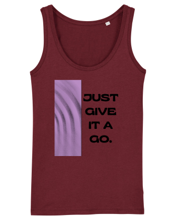 Just Give It A Go3 Burgundy